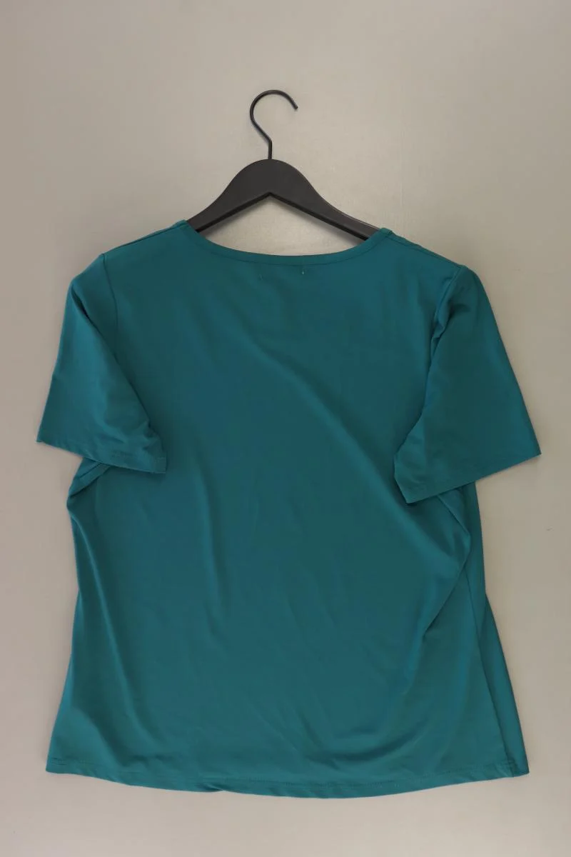 Helena Vera T-Shirt Gr. 44 Kurzarm mit Nieten grün aus Polyester