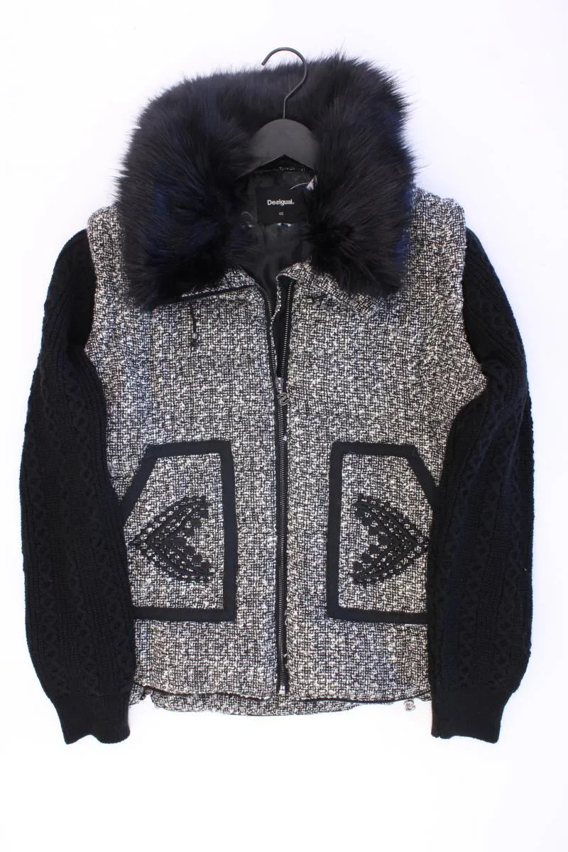 Desigual Classic Jacke Gr. 46 schwarz aus Polyester