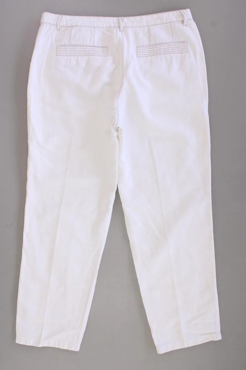 Marc Cain Hose Gr. 42 creme aus Baumwolle