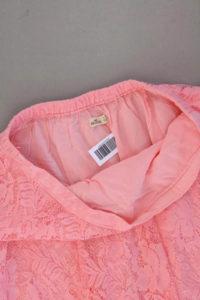 Hollister Spitzenrock Gr. M neuwertig rosa aus Nylon