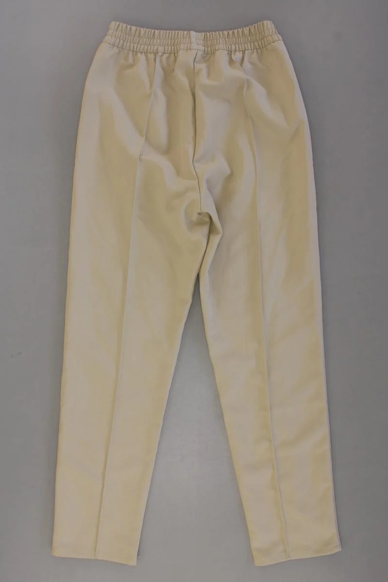 NA-KD Elastic Waist Seamline Pants Hose Gr. 34 neuwertig creme aus Polyester