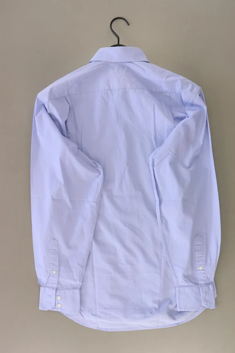 Lawrence Grey Langarmhemd für Herren Gr. Hemdgröße 38 blau aus Baumwolle