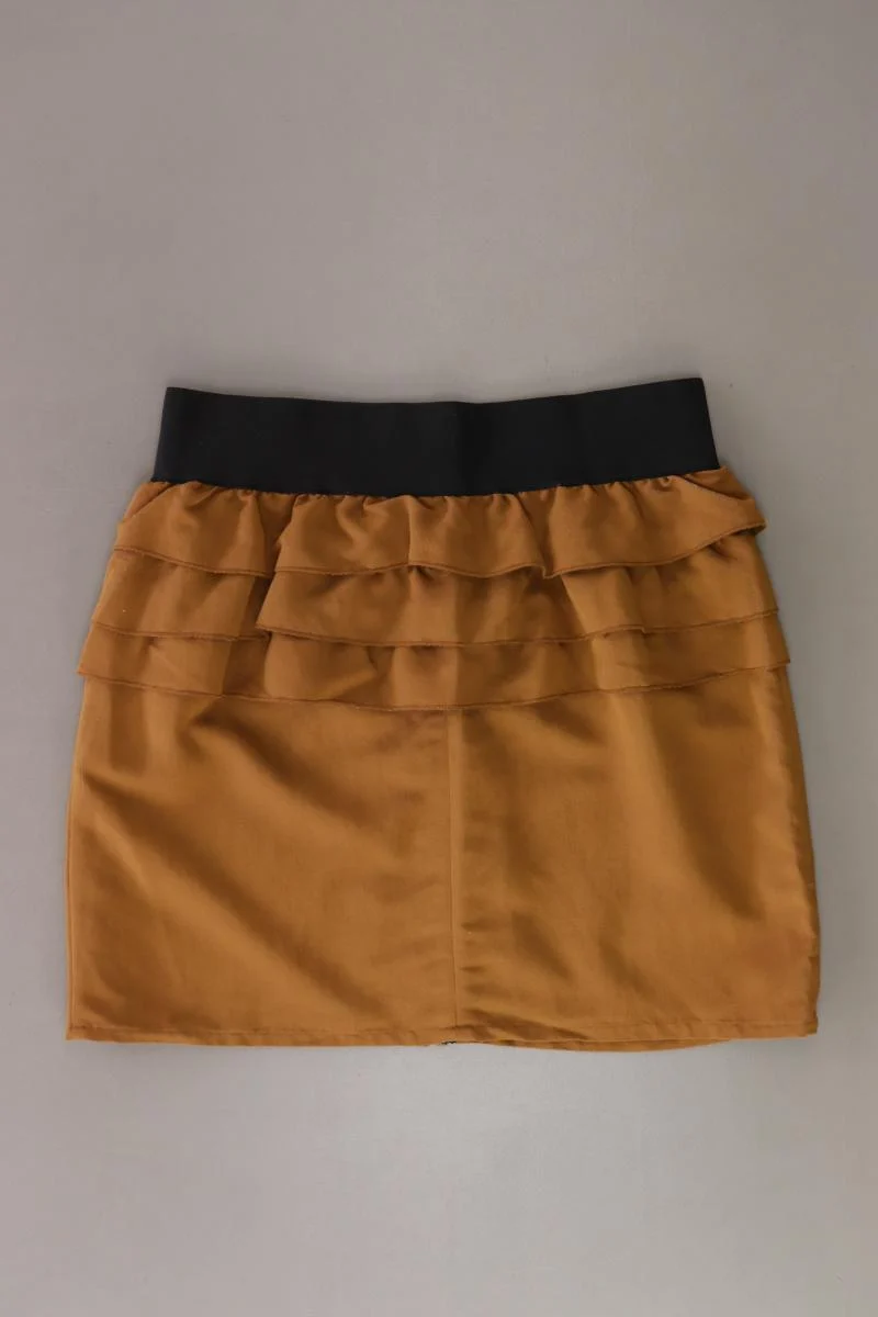 Review Kurzer Rock Gr. XS gelb aus Rayon