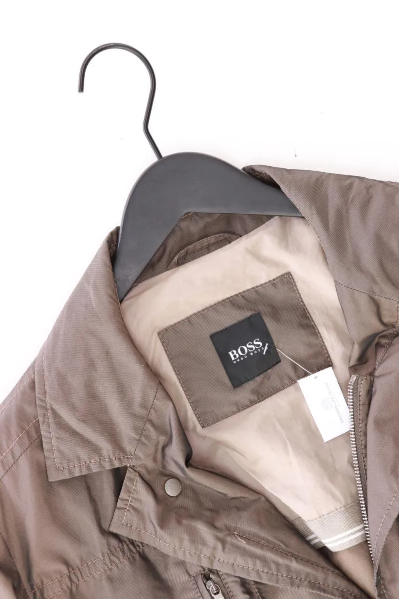BOSS by Hugo Boss Lange Jacke Gr. 48 braun aus Polyester