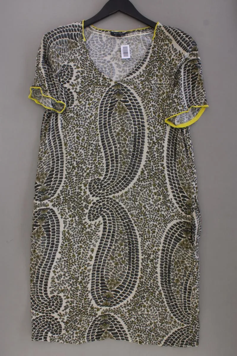 Marc O'Polo Kurzarmkleid Gr. 36 mit Blumenmuster mehrfarbig aus Viskose
