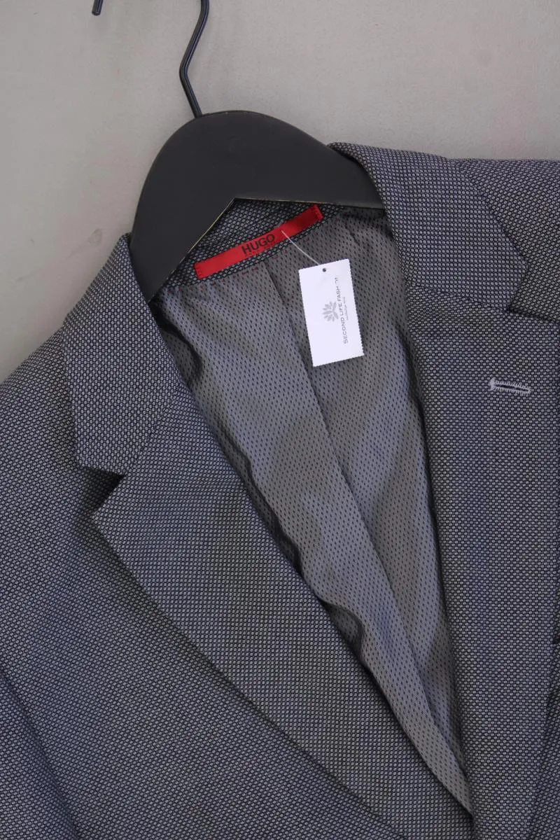 Hugo Boss Longsakko für Herren Gr. 48 neuwertig grau aus Viskose