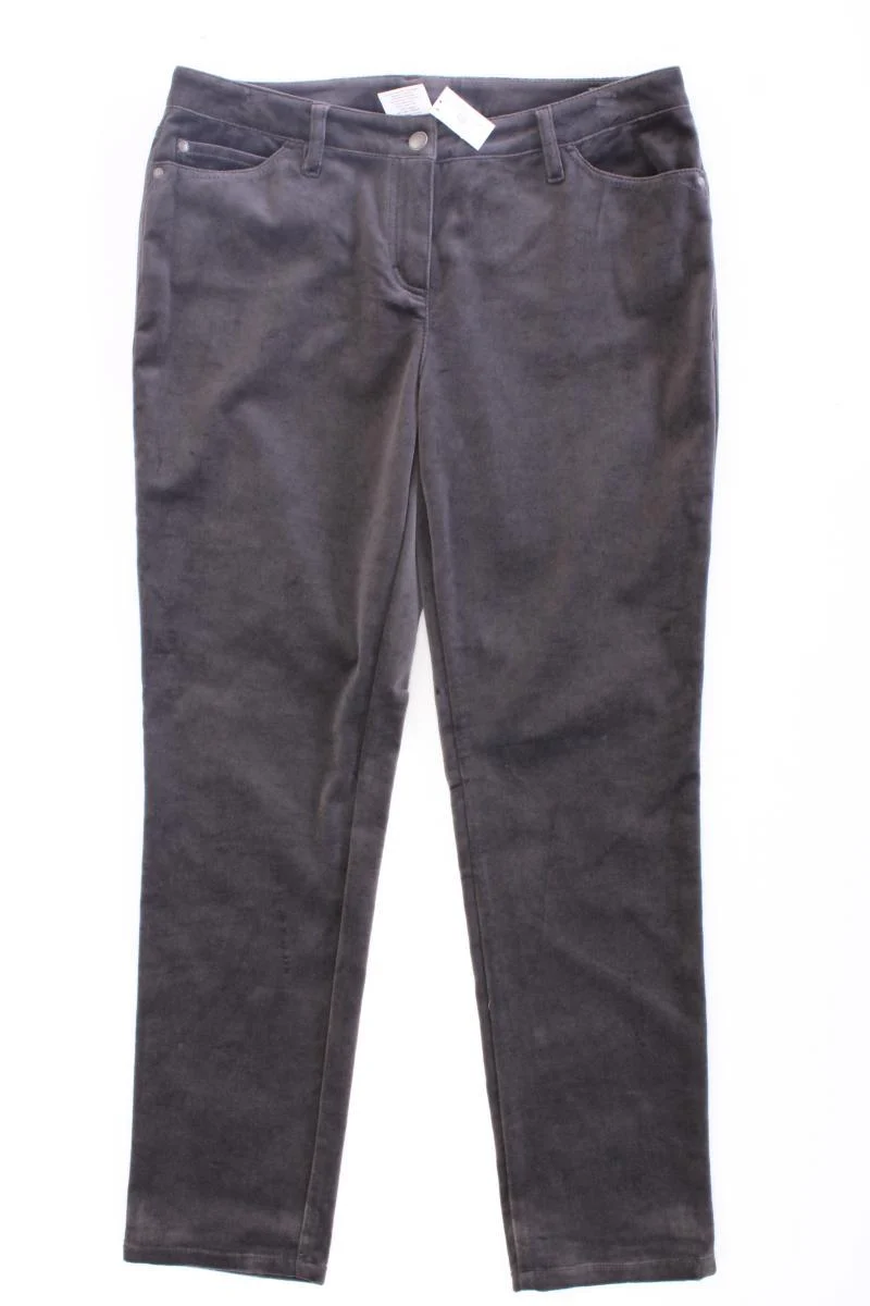 Alba Moda Hose Gr. 40 neuwertig grau aus Baumwolle