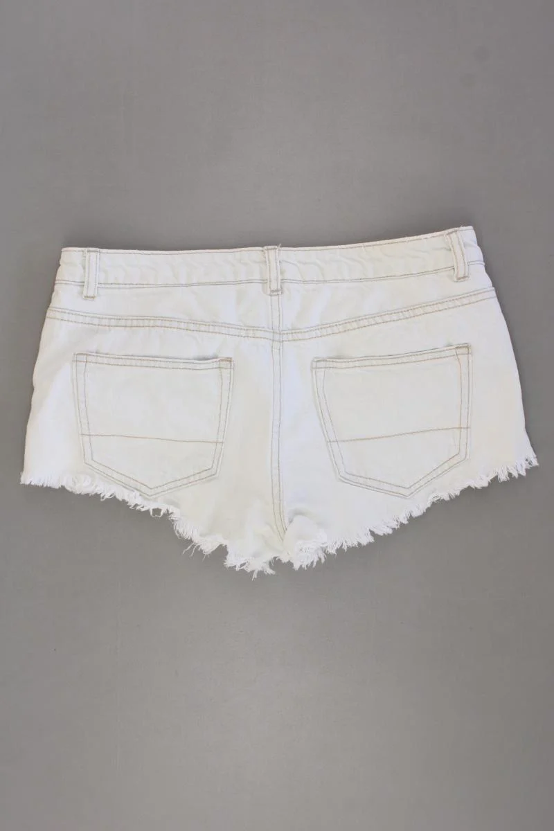 H&M Shorts Gr. 36 weiß aus Baumwolle