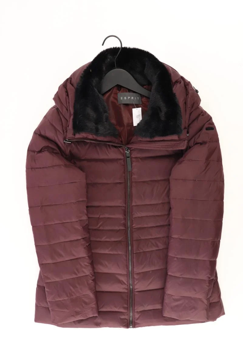 Esprit Daunenjacke Gr. M lila aus Polyester