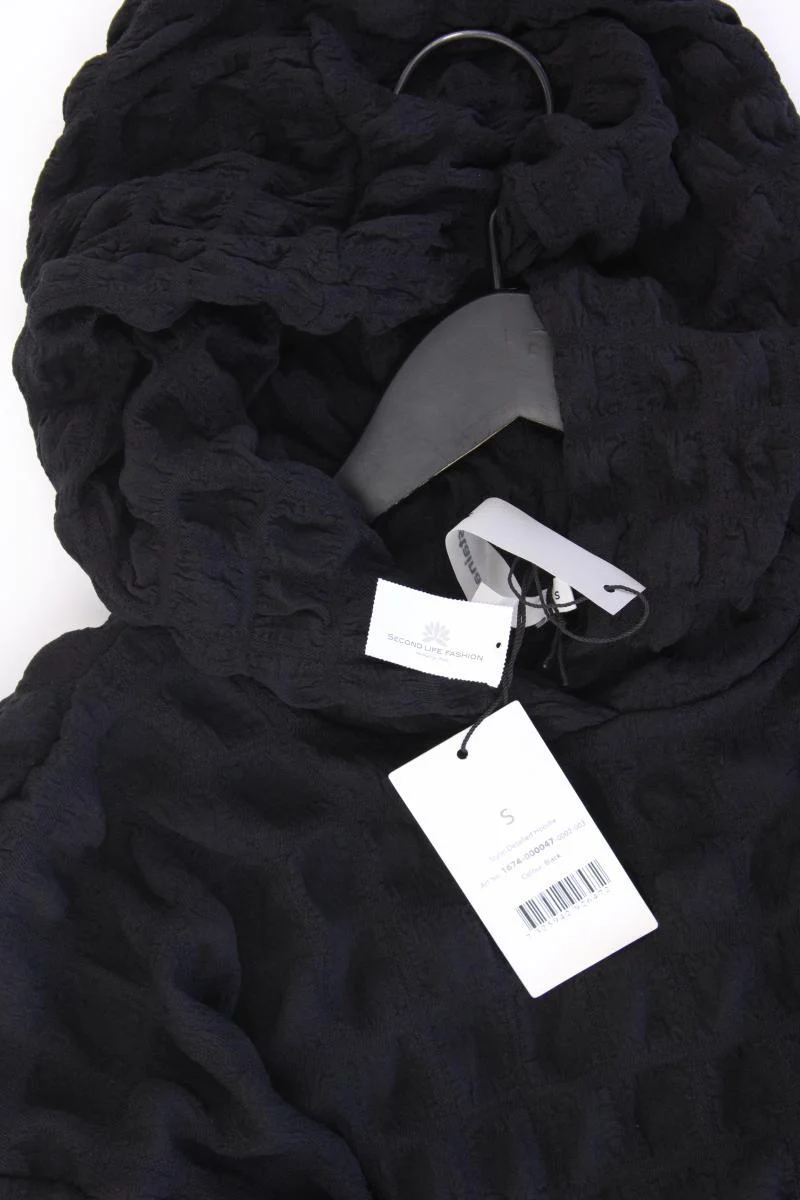 NA-KD x Gine Margrethe Detailed Hoodie Gr. S neu mit Etikett schwarz