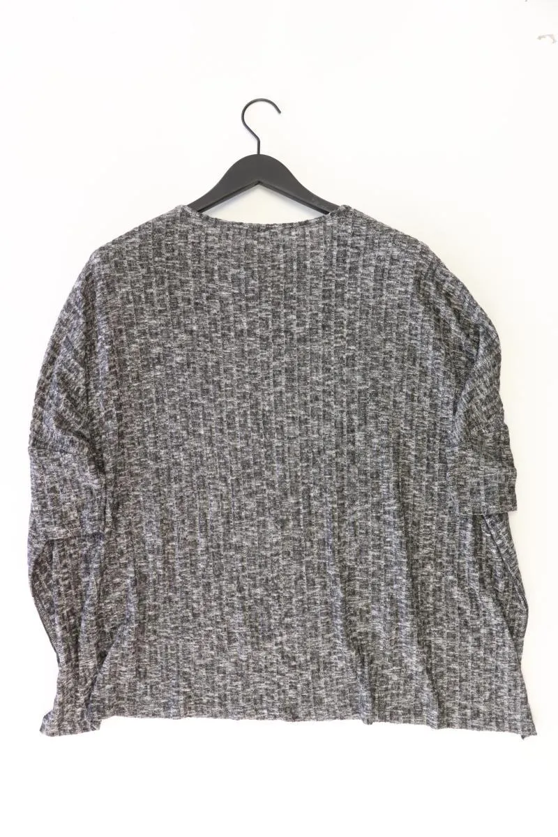 Only Oversize-Shirt Gr. S 3/4 Ärmel grau aus Polyester