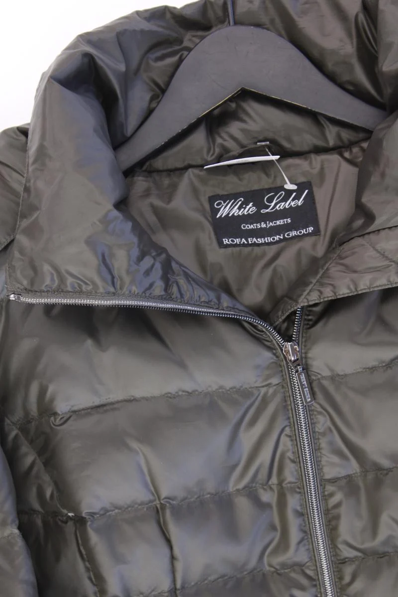 White Label Rofa Fashion Group Daunenmantel Gr. 36 olivgrün aus Polyester