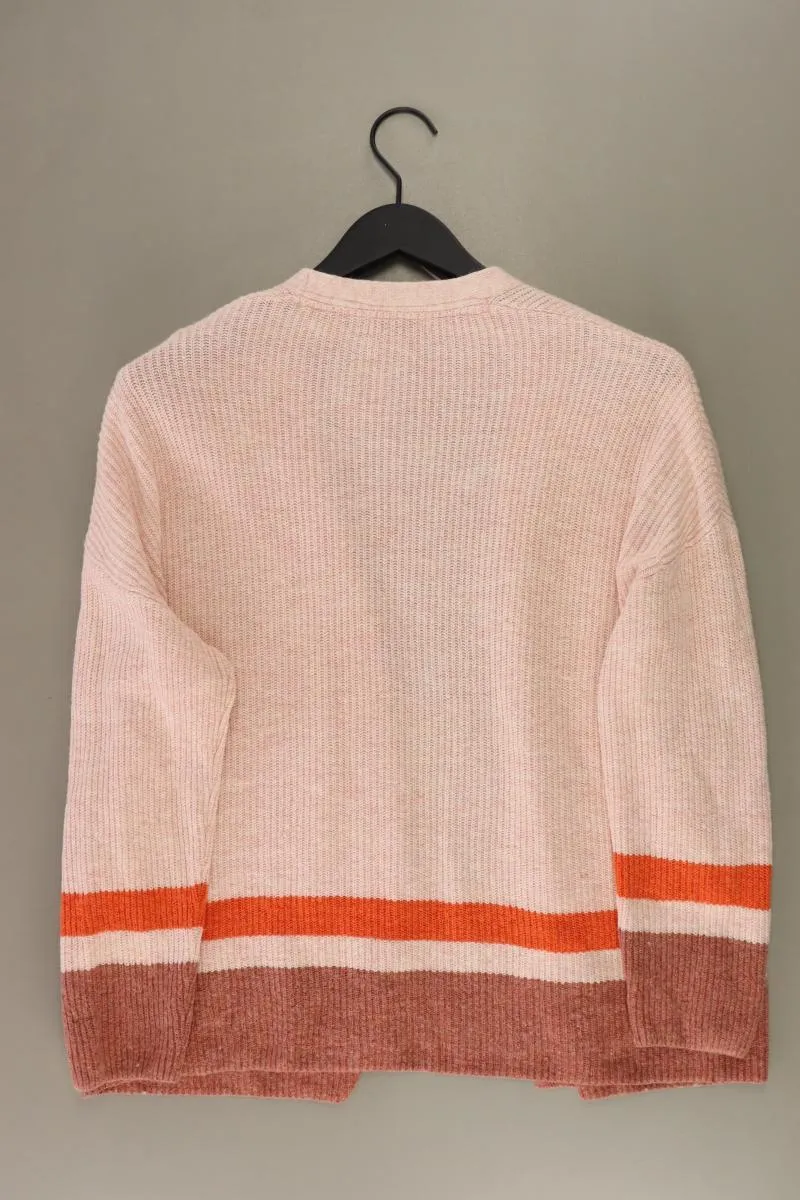 Cecil Strickjacke Gr. L Langarm rosa aus Viskose