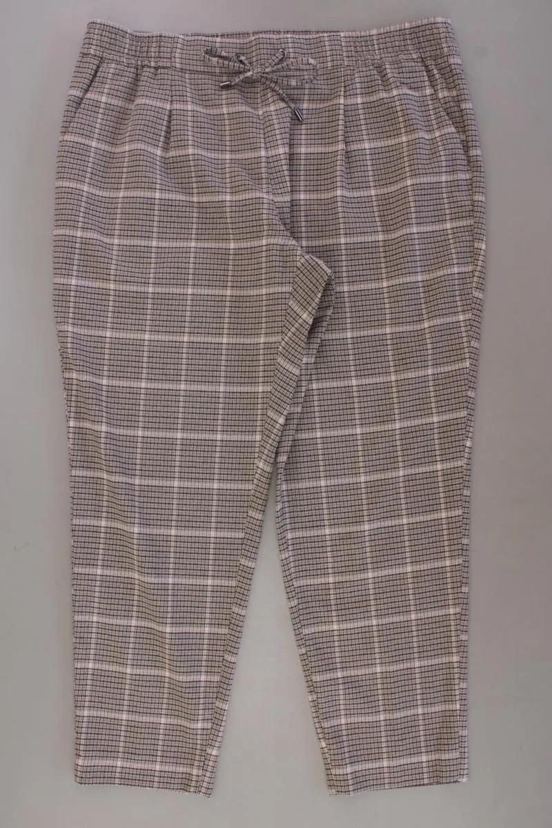 C&A Stoffhose Gr. 48 kariert braun