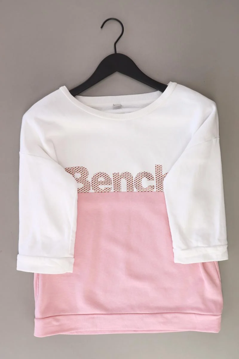 Bench Feinstrickpullover Gr. 32/34 rosa aus Baumwolle