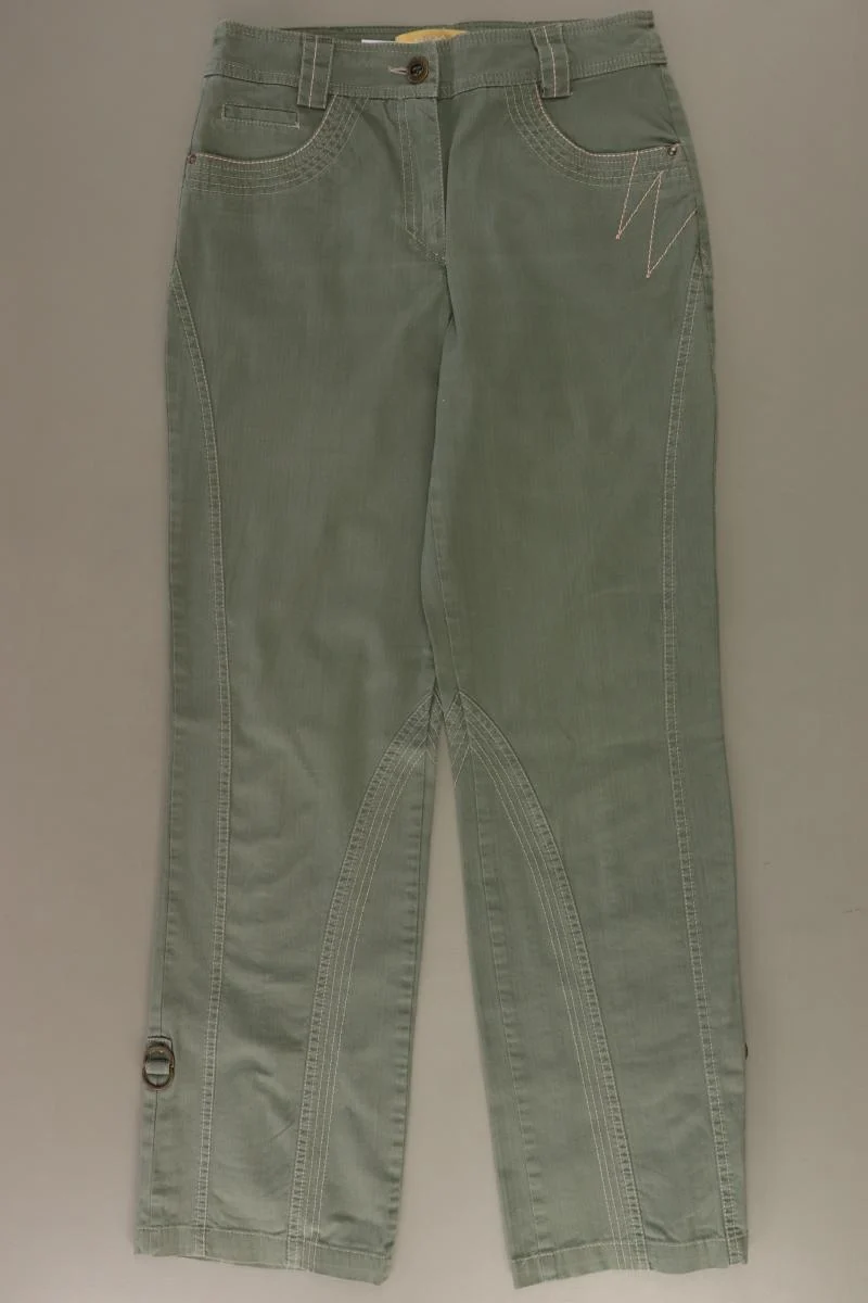 Biba Hose Gr. 36 Vintage olivgrün aus Baumwolle