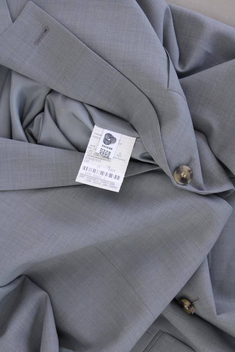 BOSS by Hugo Boss Wollsakko für Herren Gr. Langgröße 98 neuwertig grau