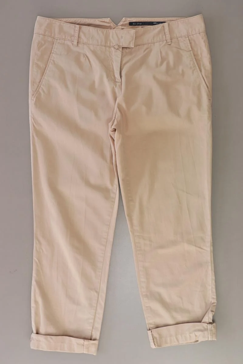 Marc O'Polo 7/8 Hose Gr. 38 creme aus Baumwolle