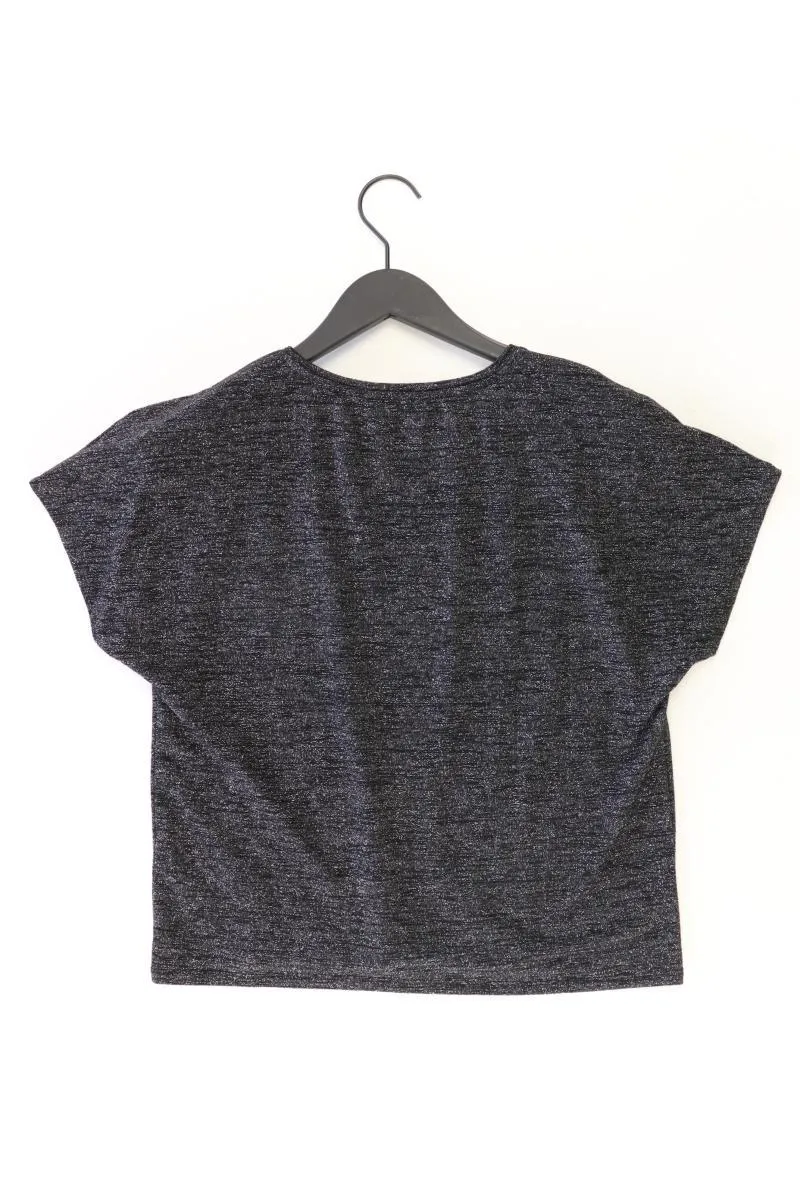 Only T-Shirt Gr. S Kurzarm mit Glitzer schwarz aus Viskose