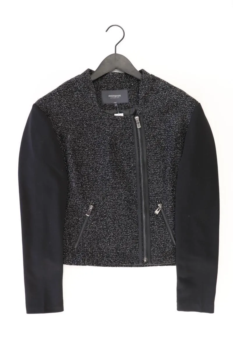 Manguun Übergangsjacke Gr. 40 schwarz aus Polyester