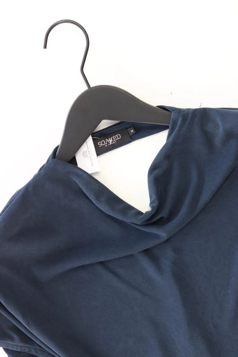 SOAKED IN LUXURY Kurzarmkleid Gr. M blau aus Modal