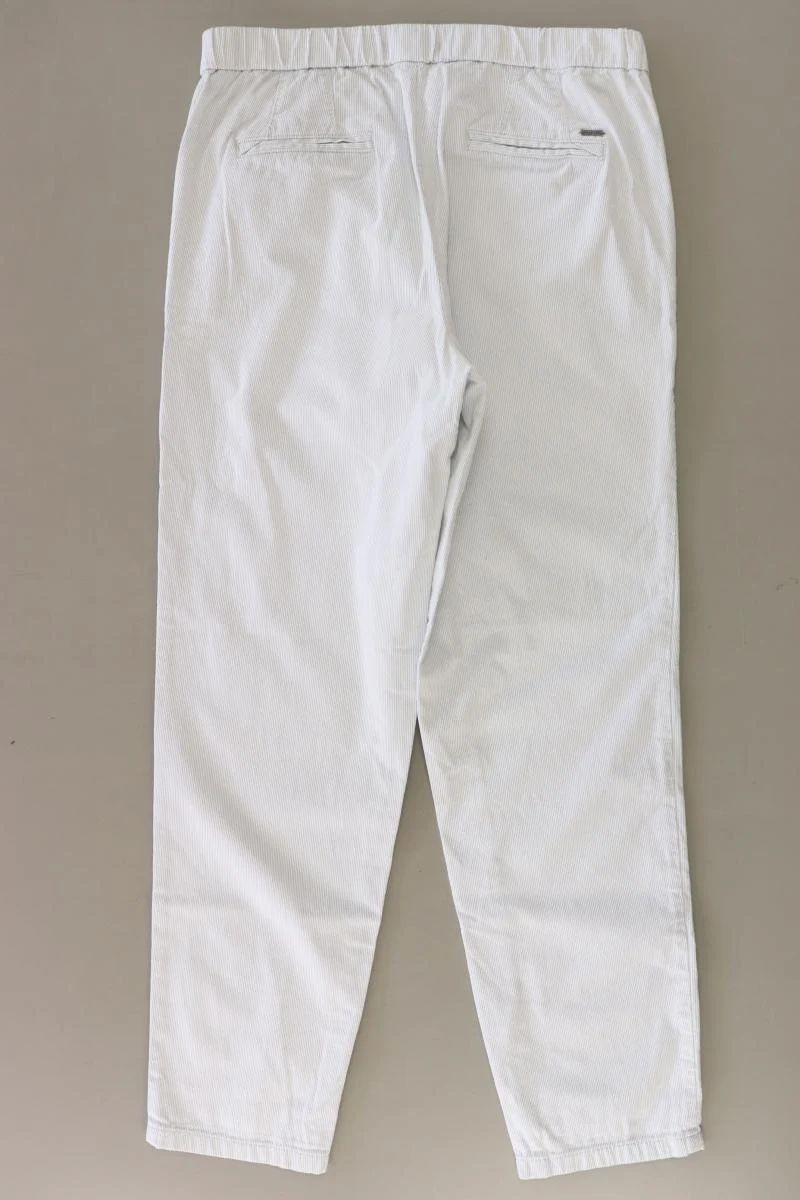 Esprit Stretchhose Gr. 36 gestreift blau aus Baumwolle