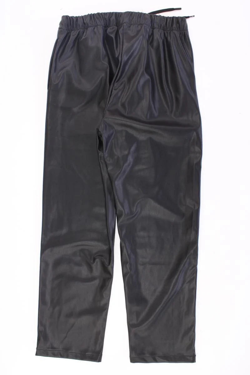 The New Society Kunstlederhose Gr. M neu mit Etikett schwarz aus Polyamid