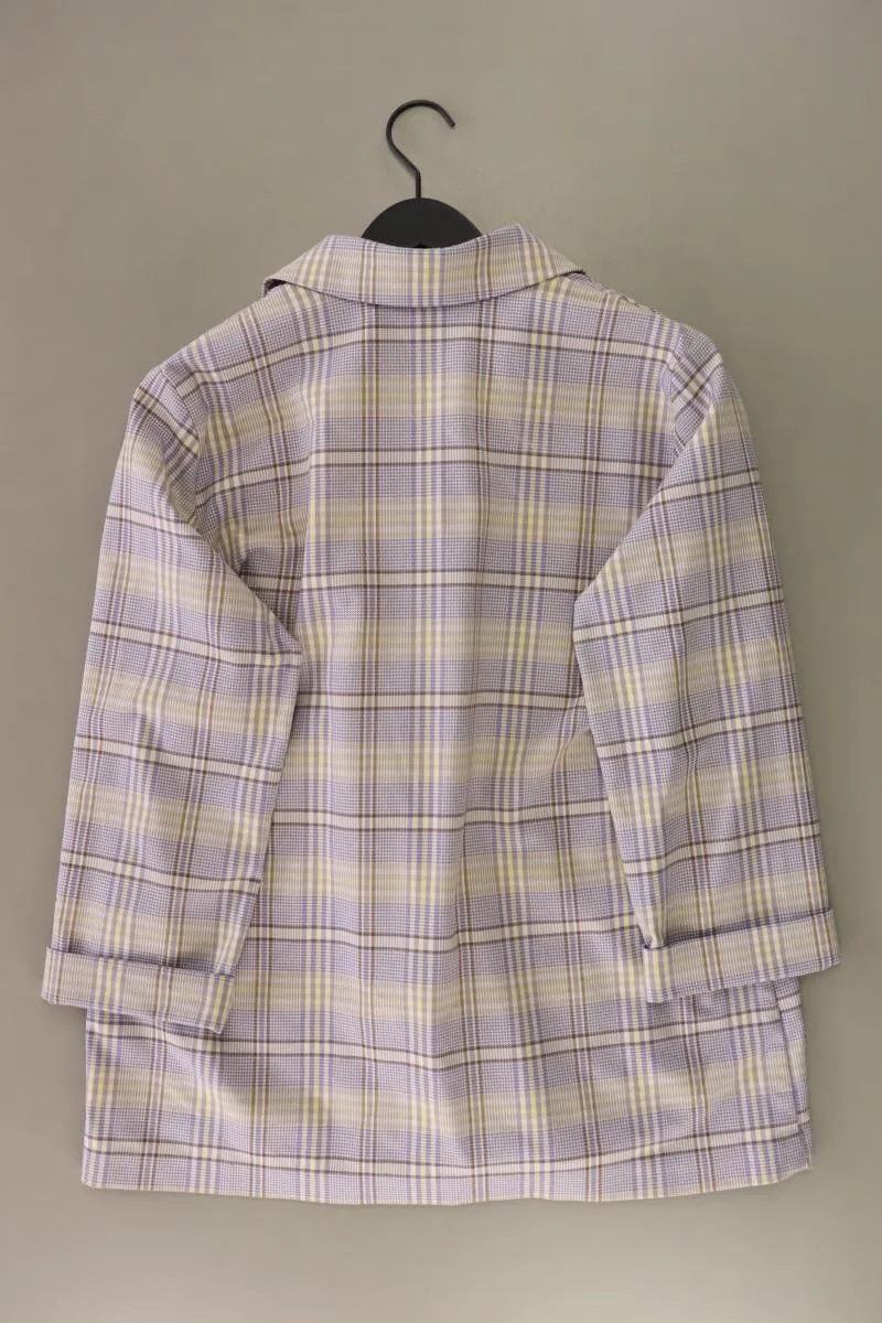 Monki Longblazer Gr. M gepunktet neuwertig lila aus Polyester