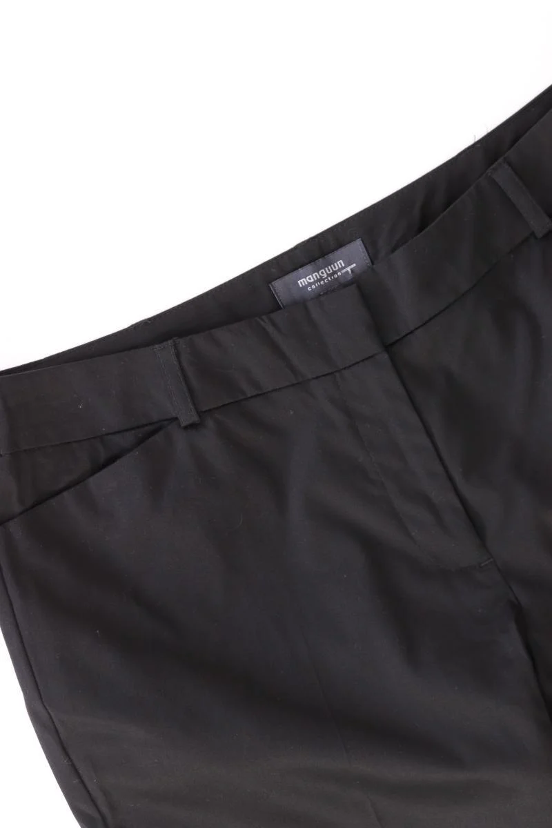Manguun Anzughose Gr. 38 schwarz aus Baumwolle
