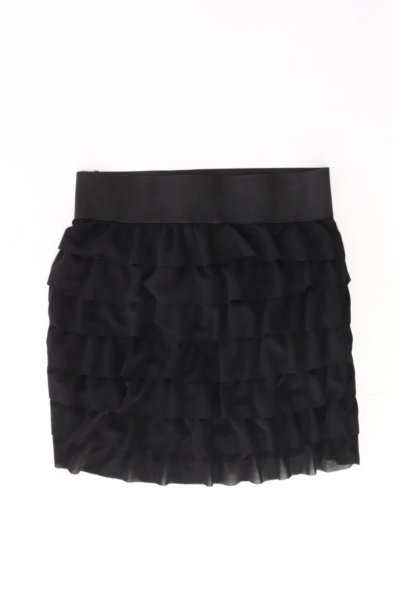 Review Kurzer Rock Gr. S neu mit Etikett schwarz aus Polyester