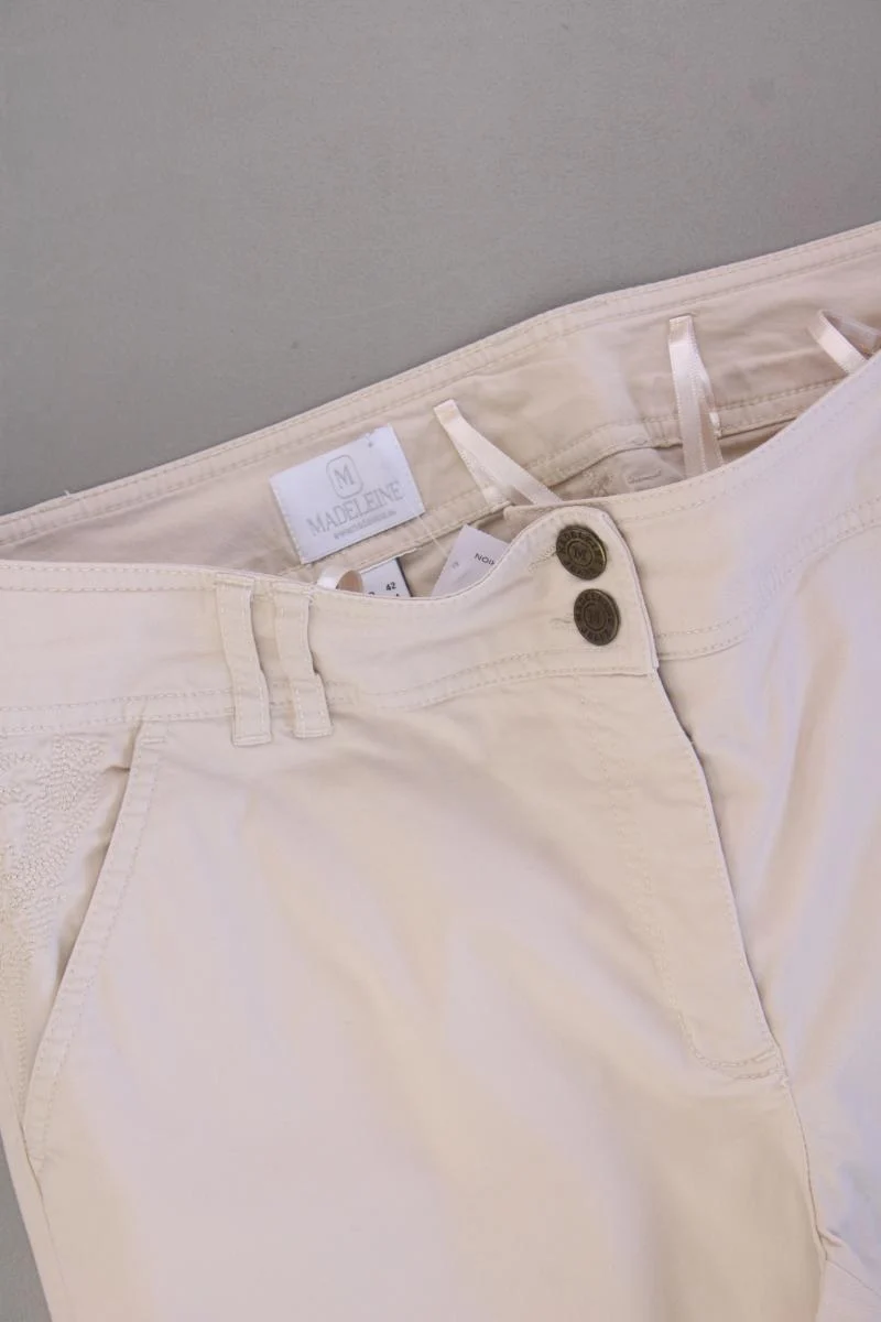 Madeleine Hose Gr. 42 neuwertig creme