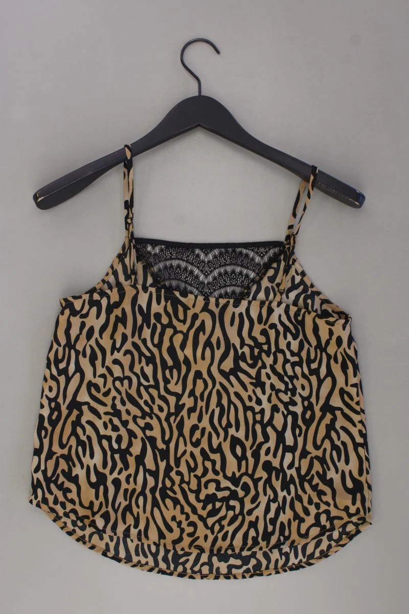 Vero Moda Camisole Gr. S mit Tierdruck neuwertig braun