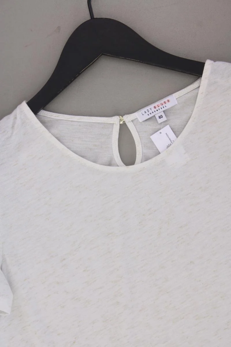Lady Blush Shirt Gr. 40 Kurzarm creme