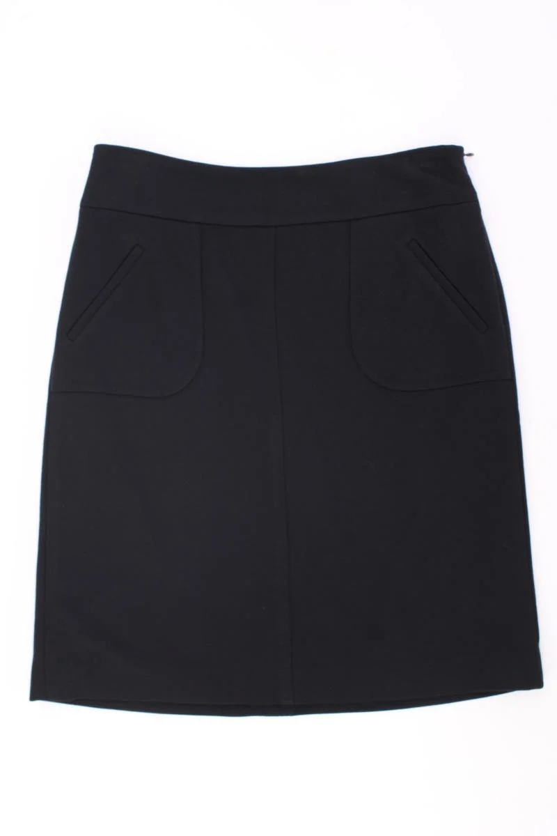 Esprit Collection Rock Gr. 36 schwarz aus Viskose