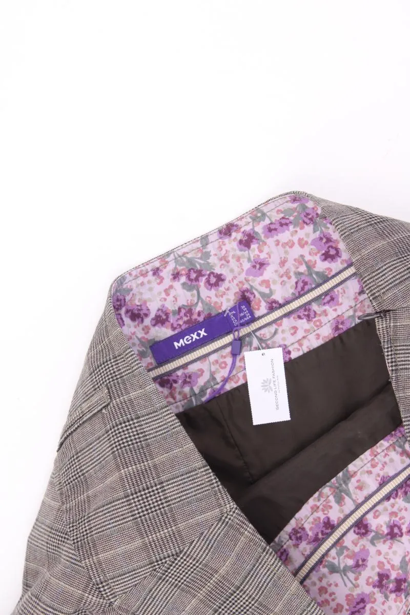 Mexx Rock Gr. 36 kariert grau aus Polyester