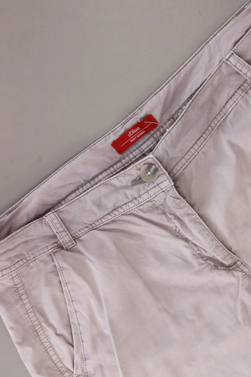 s.Oliver Shorts Gr. 42 grau aus Baumwolle