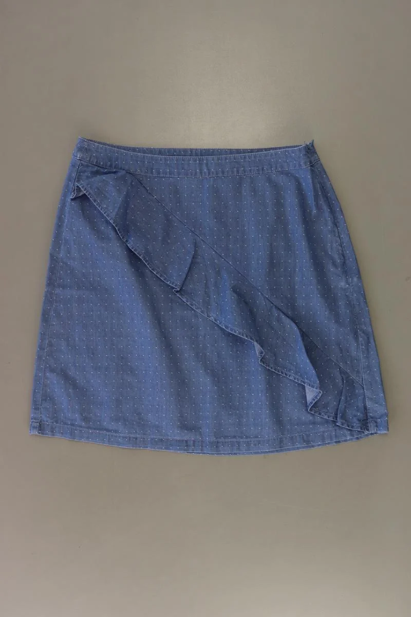 edc by Esprit Rock Gr. 36 blau aus Baumwolle