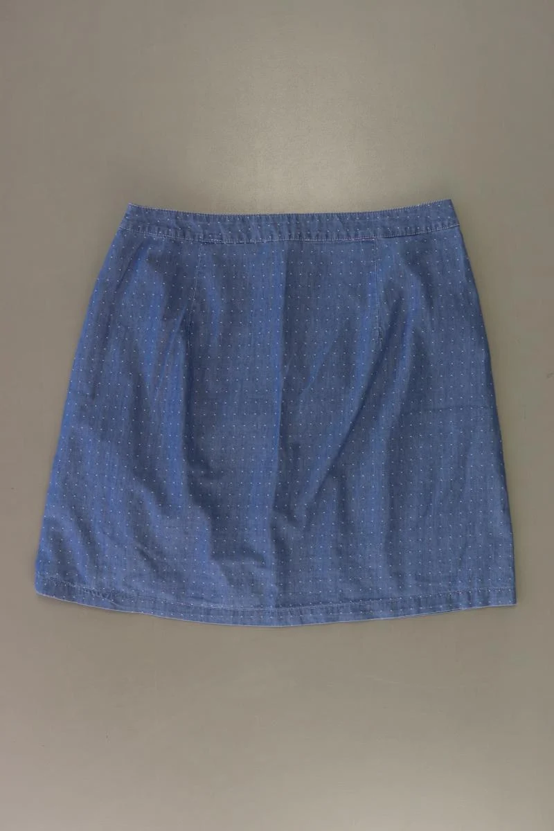 edc by Esprit Rock Gr. 36 blau aus Baumwolle