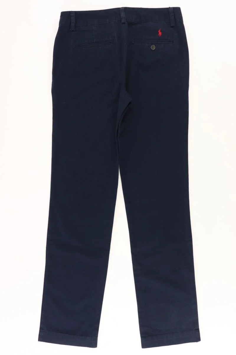 Polo by Ralph Lauren Stoffhose Gr. UK 12 (S) blau aus Baumwolle