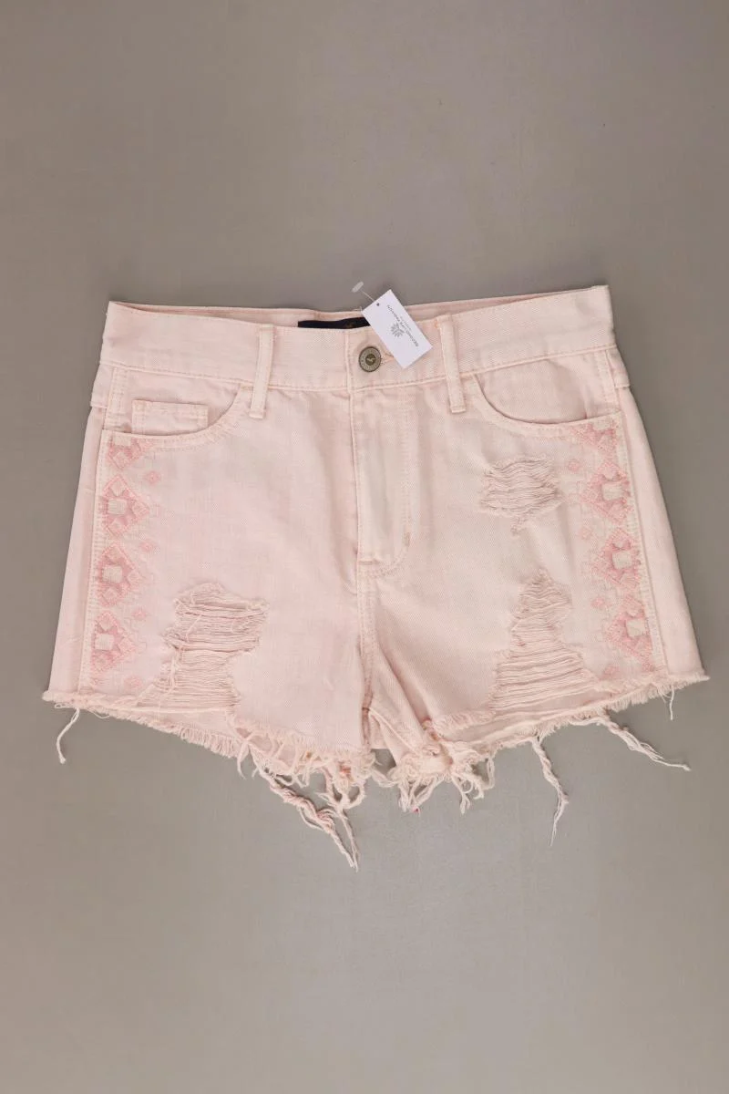 Hollister Hotpants Gr. W24 rosa aus Baumwolle