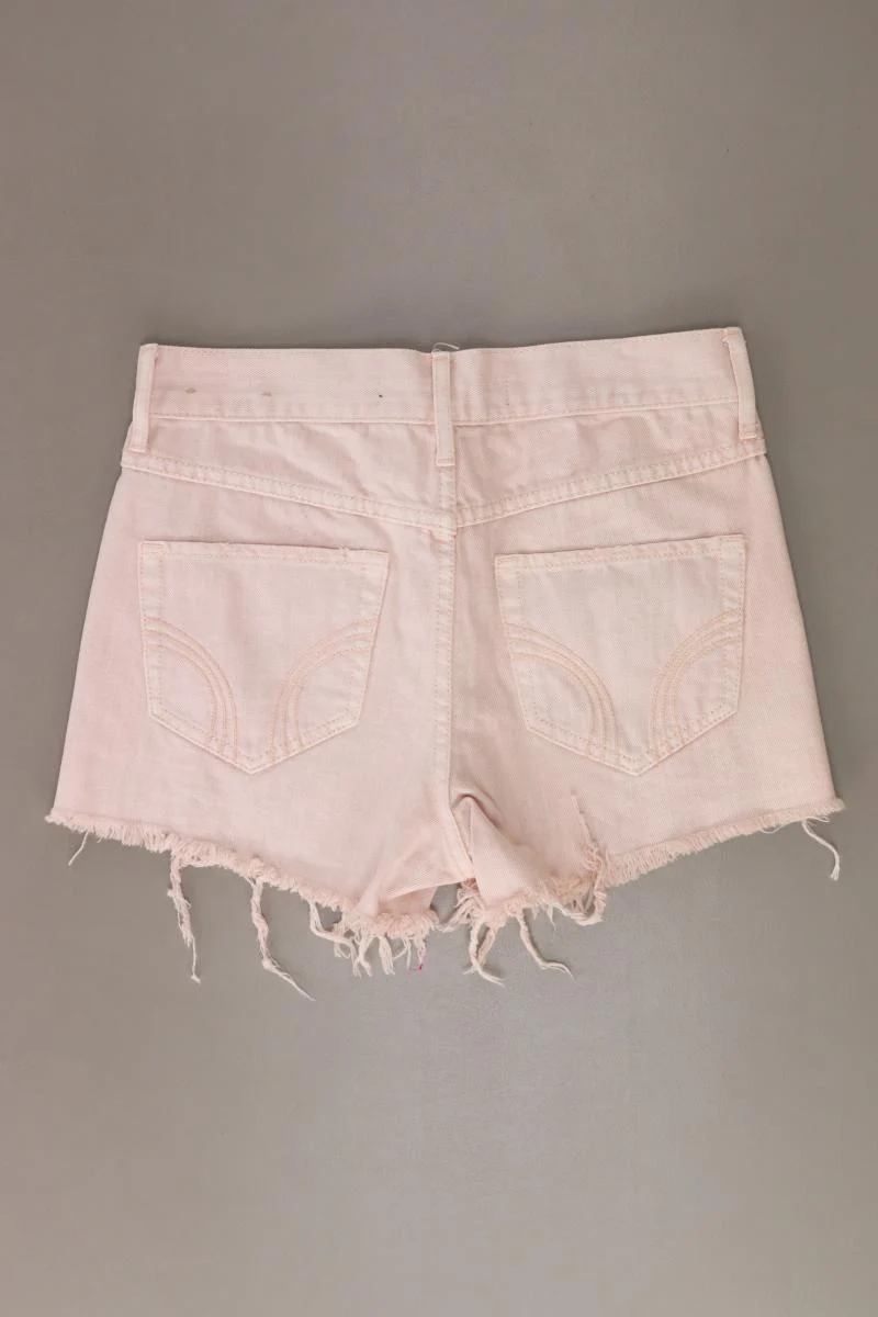 Hollister Hotpants Gr. W24 rosa aus Baumwolle
