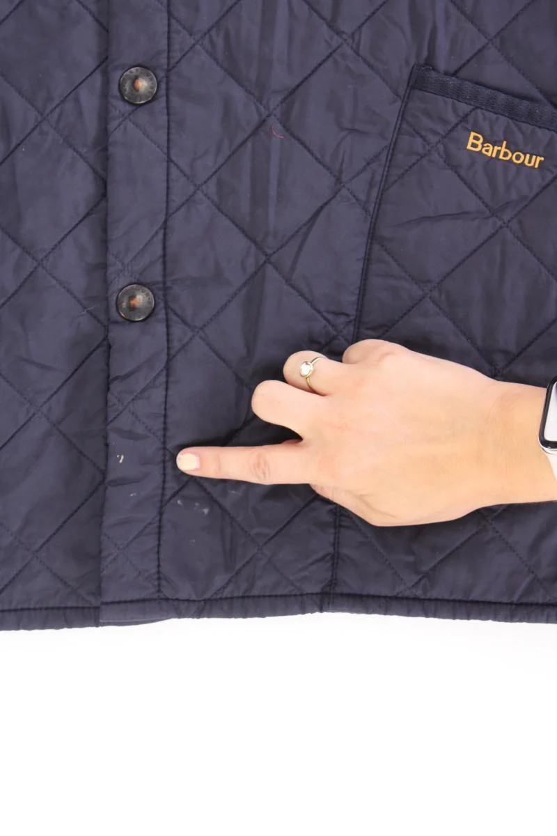 Barbour Liddesdale Steppjacke für Herren Gr. L blau aus Polyamid