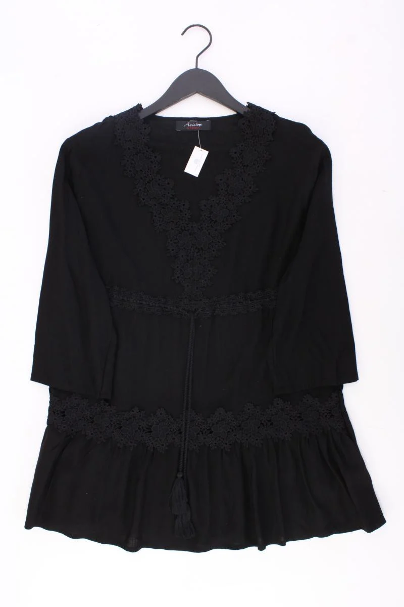 Aniston Comfort Tunika Gr. 36 schwarz aus Viskose