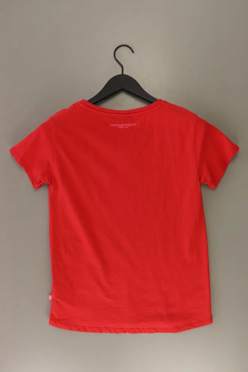 Frieda&Freddies T-Shirt Gr. 34 Kurzarm rot aus Baumwolle