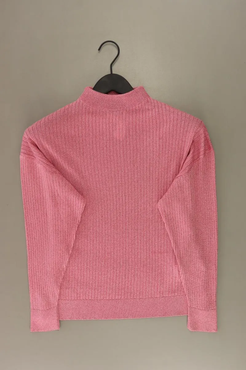 BIMBA Y LOLA Strickshirt Gr. S neuwertig Langarm rosa aus Viskose