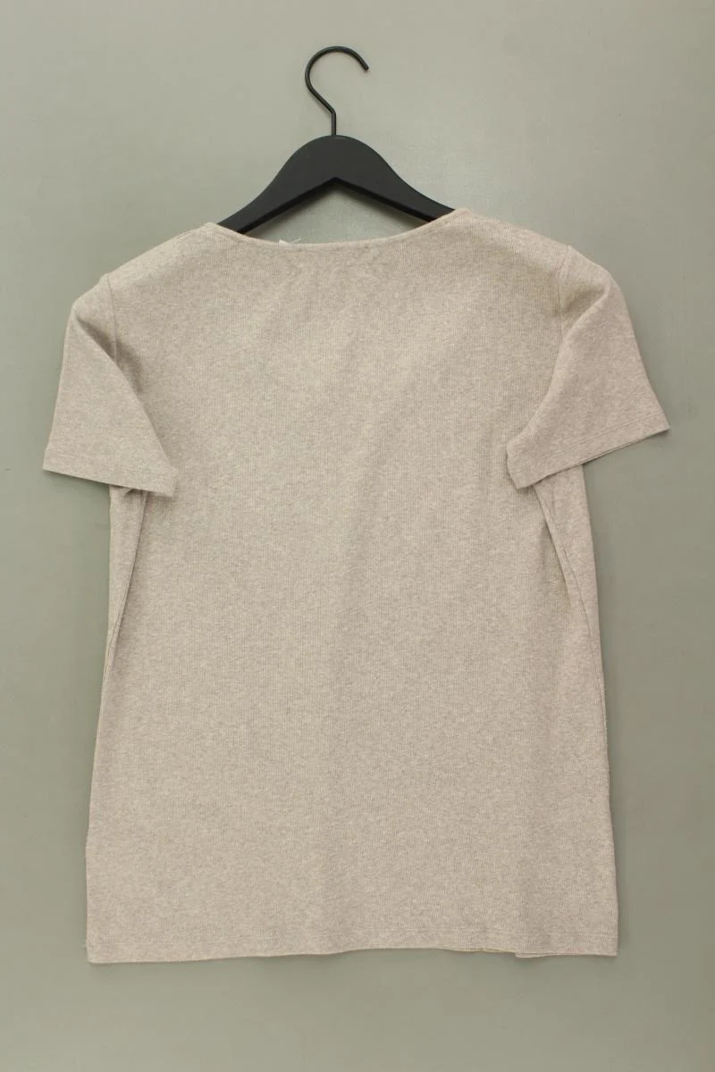 Fabiana Filippi Strickshirt Gr. IT 50 Kurzarm creme aus Baumwolle