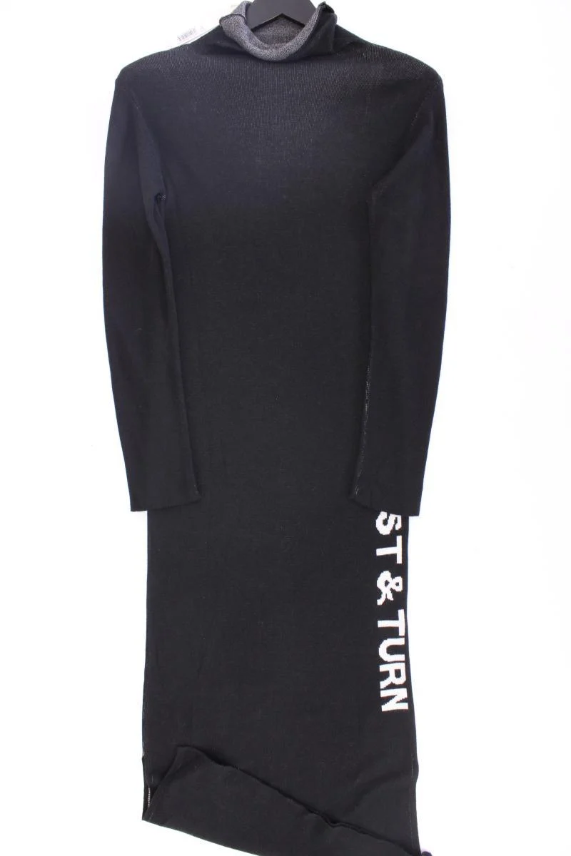 Little Creative Factory Langarmkleid Gr. XS neu mit Etikett schwarz aus Viskose