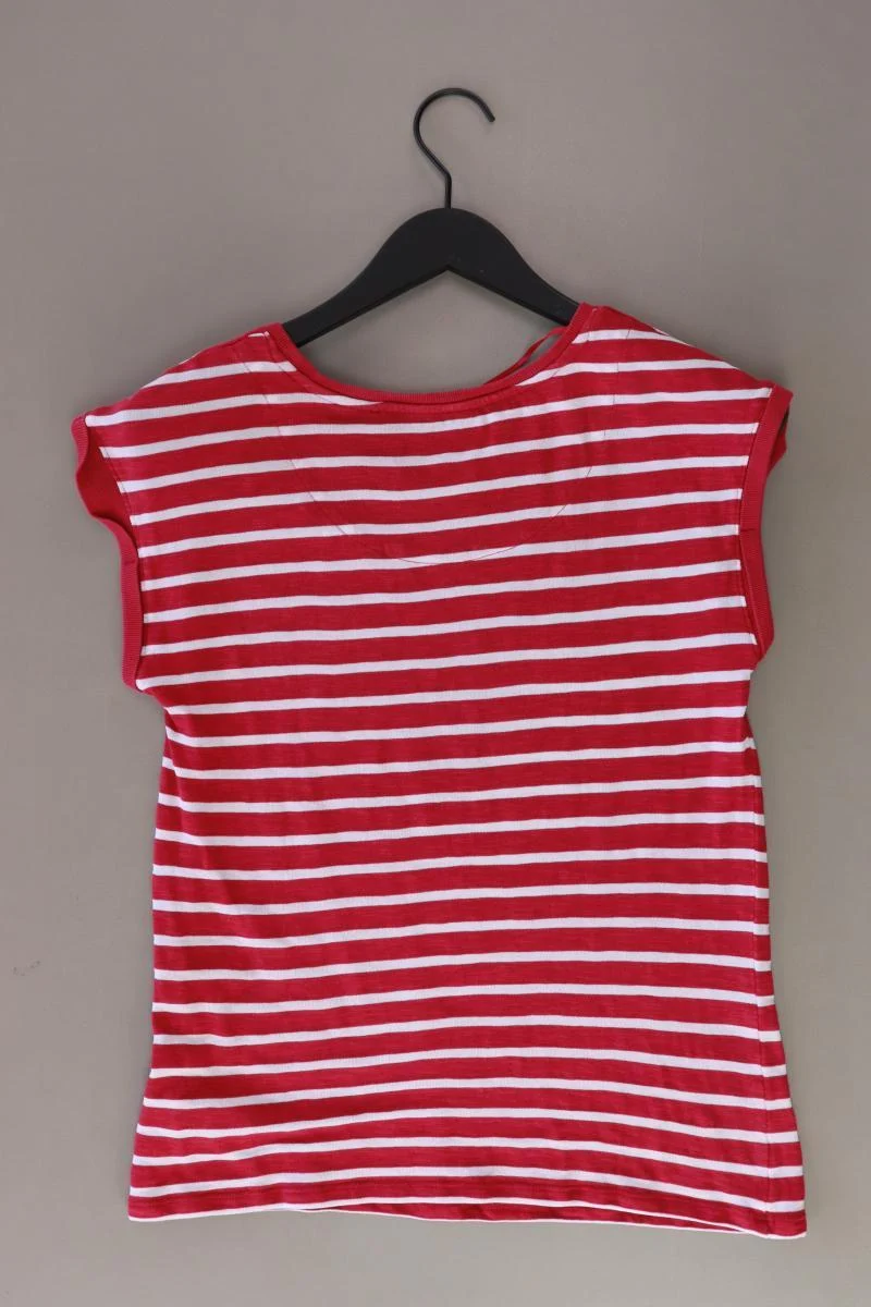 Esprit Ringelshirt Gr. XS gestreift Kurzarm pink aus Baumwolle