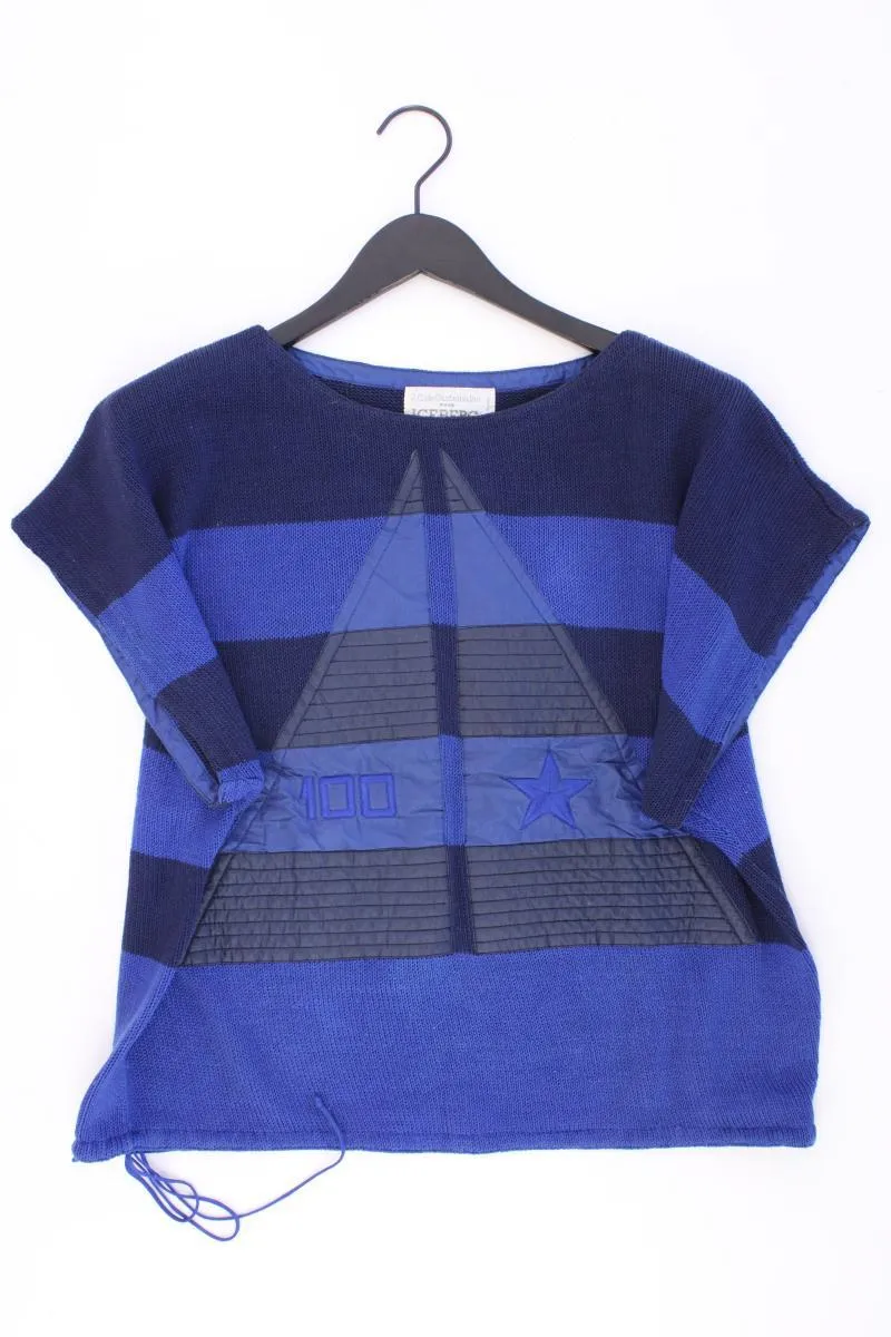 Iceberg J.C. de Castelbajao pour Iceberg Kurzarmpullover Gr. 44 blau