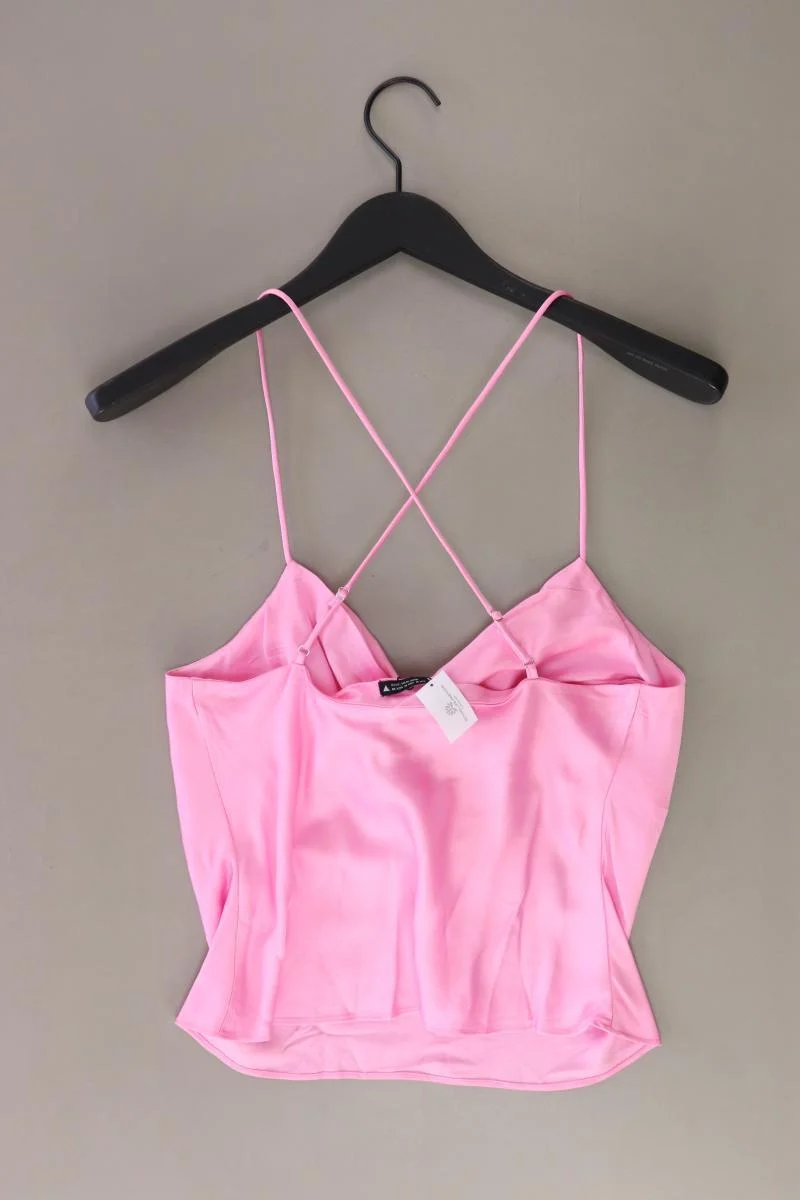 Zara Spaghetti-Top Gr. M neu mit Etikett rosa aus Polyester